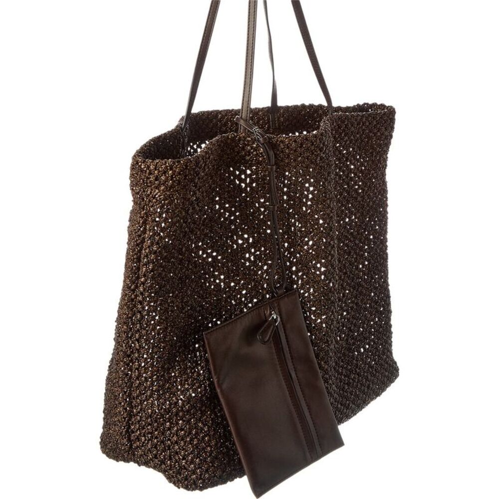 The Row Barn Nylon Tote, Brown - Picture 3 of 4